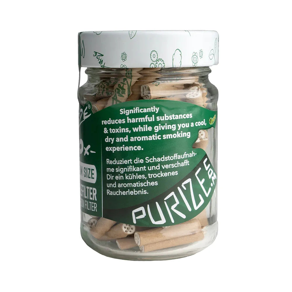 Purize - Filtri Ai Carboni Attivi - Organic - Extra Slim 5.9mm - 100 Pezzi
