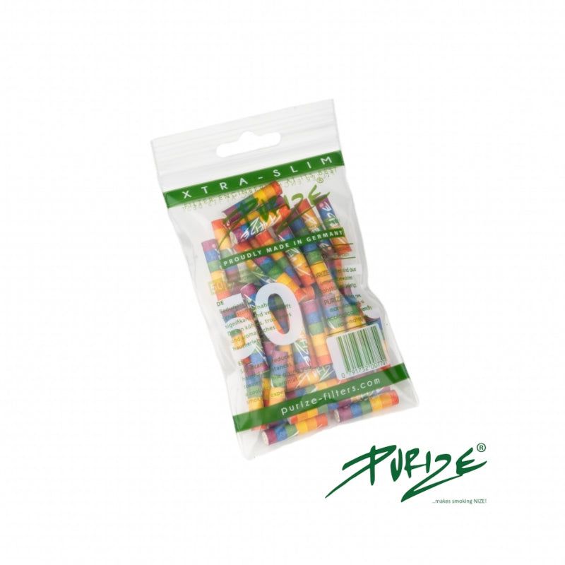 Purize - Filtri Ai Carboni Attivi - Rainbow - Extra Slim 6mm