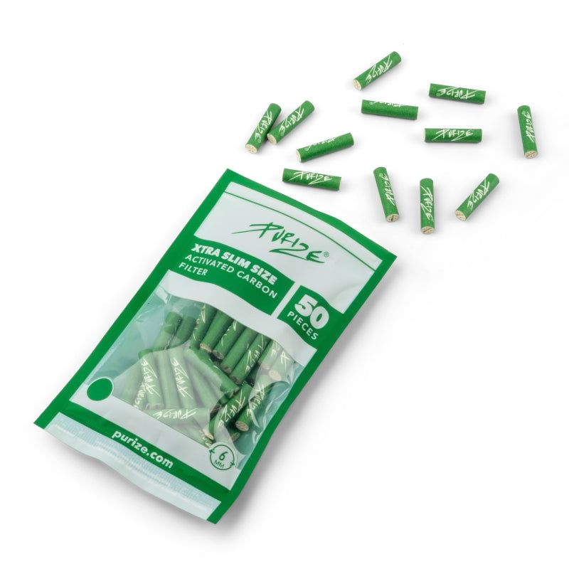 Purize - Filtri Ai Carboni Attivi - Verde - Extra Slim 6mm