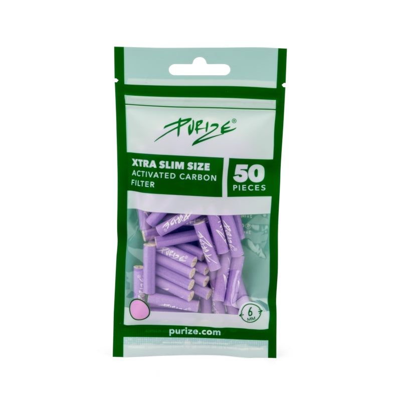 Purize - Filtri Ai Carboni Attivi - Lilla - Extra Slim 6mm