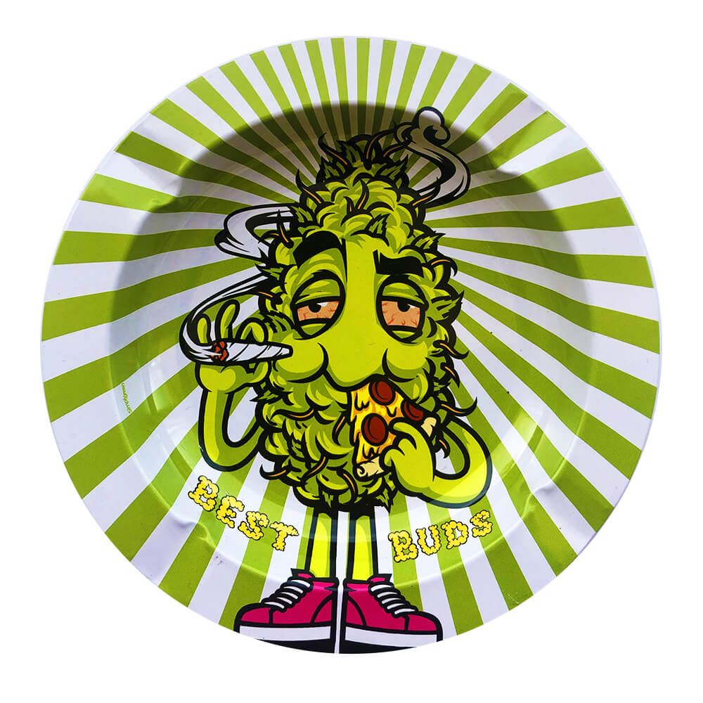 Posacenere Best Buds in Metallo