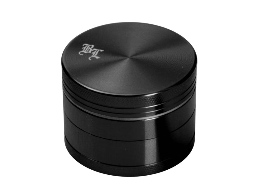 GRINDER IN ALLUMINIO BLACK LEAF 4PZ VARI COLORI @50mm CON SCATOLA REGALO