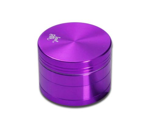 GRINDER IN ALLUMINIO BLACK LEAF 4PZ VARI COLORI @50mm CON SCATOLA REGALO