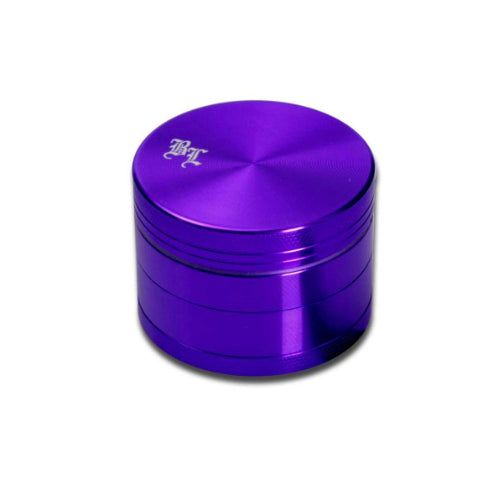 GRINDER IN ALLUMINIO BLACK LEAF 4PZ VARI COLORI @50mm CON SCATOLA REGALO