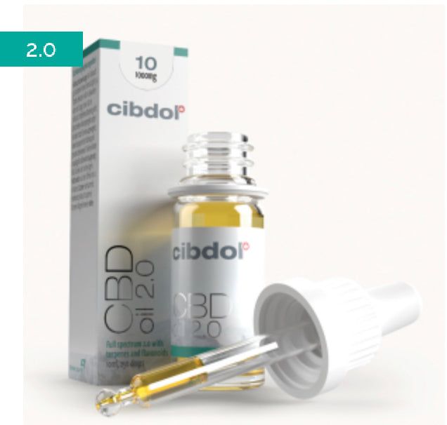 Olio di CBD Cibdol 10% - Benessere con Alta Biodisponibilità