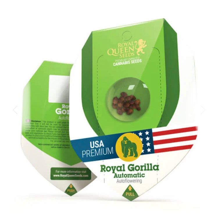 Royal Queen Seeds - Royal Gorilla Auto - Semi Di Cannabis Autofiorenti