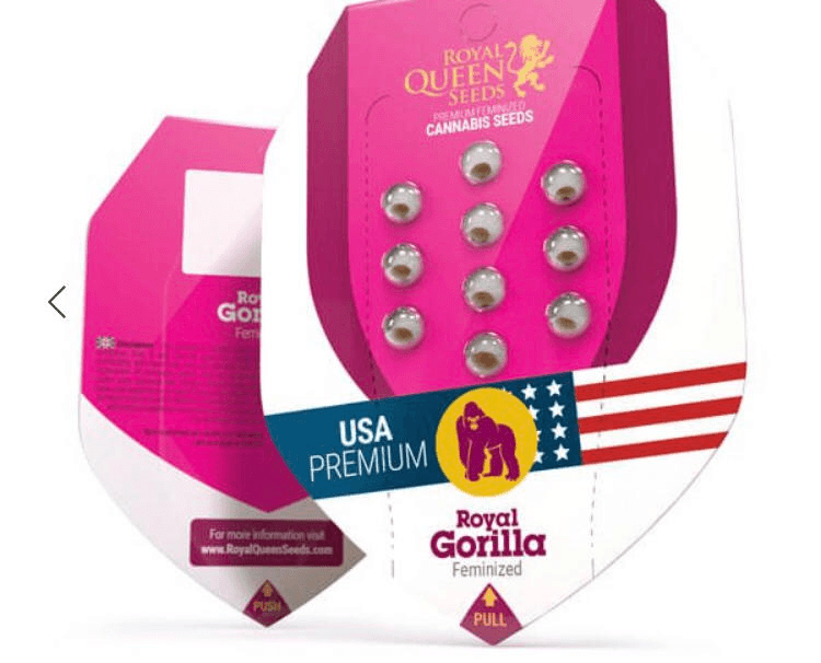 Royal Queen Seeds - Royal Gorilla - Semi Di Cannabis Fem