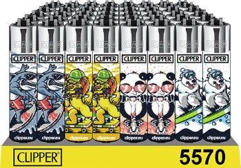 Accendini Clipper con Animali Funsport