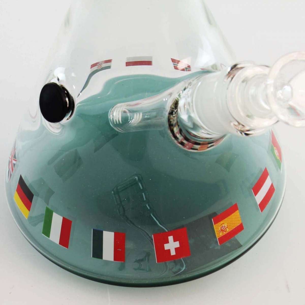 Bong Black Leaf vetro borosilicato Campione 2021