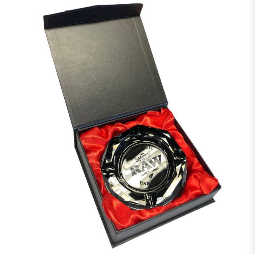 RAW POSACENERE DI CRISTALLO THE DARKSIDE GLASS ASHTRAY