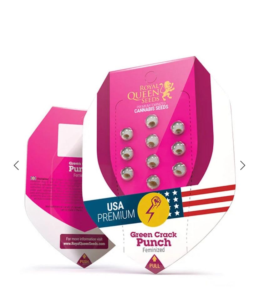 Royal Queen Seeds - Green Crack Punch - Semi Di Cannabis Femminizzati