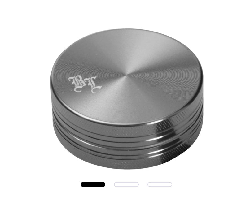 GRINDER IN ALLUMINIO BLACK LEAF VARI COLORI CON SCATOLA 40mm@