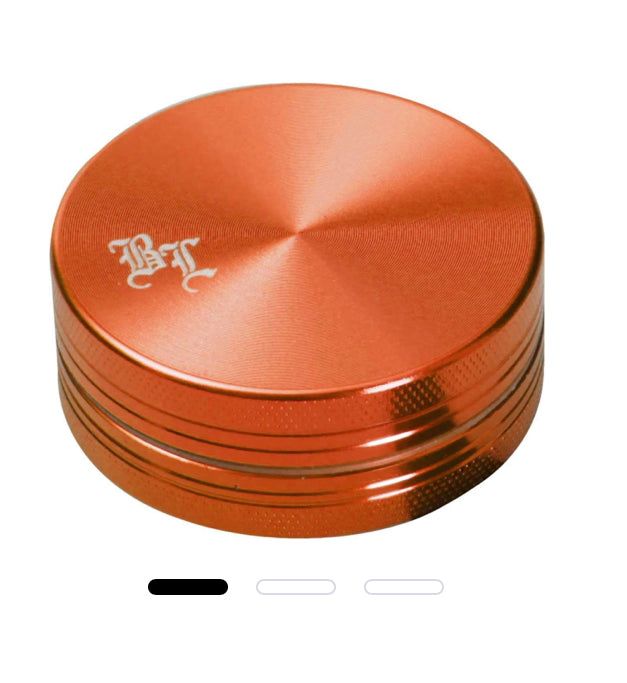 GRINDER IN ALLUMINIO BLACK LEAF VARI COLORI CON SCATOLA 40mm@