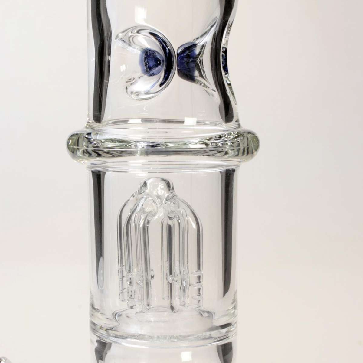 Bong in Vetro con 4 Percolatori e Funzione Ghiaccio