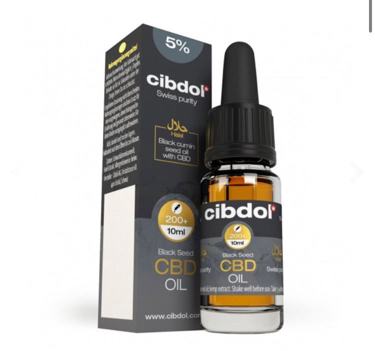 Olio CBD 5% con Cumino Nero di Cibdol