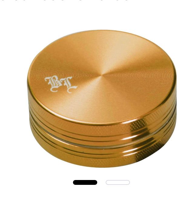 GRINDER IN ALLUMINIO BLACK LEAF VARI COLORI CON SCATOLA 40mm@