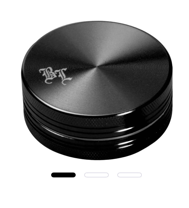 GRINDER IN ALLUMINIO BLACK LEAF VARI COLORI CON SCATOLA 40mm@