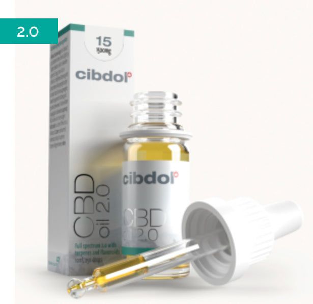 Olio CBD 15% Cibdol con Alta Biodisponibilità