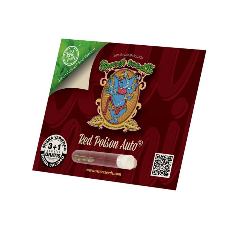 Sweet Seeds - Red Poison Auto - Semi Di Cannabis Autofiorente