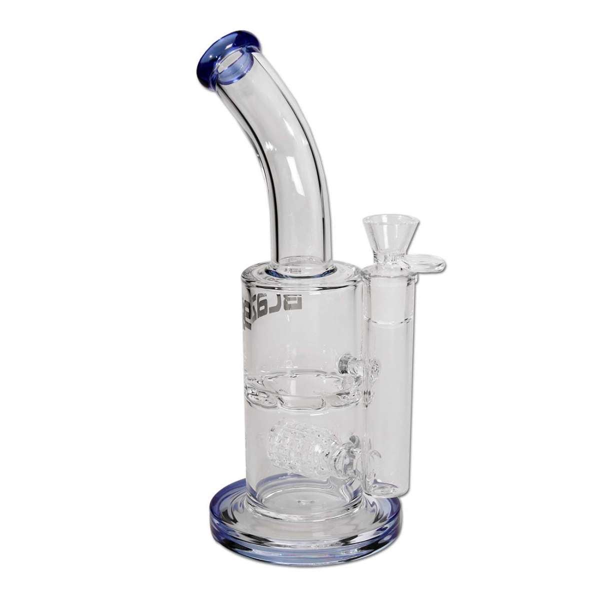 Bong Vetro Borosilicato Blaze Glass con Percolatore