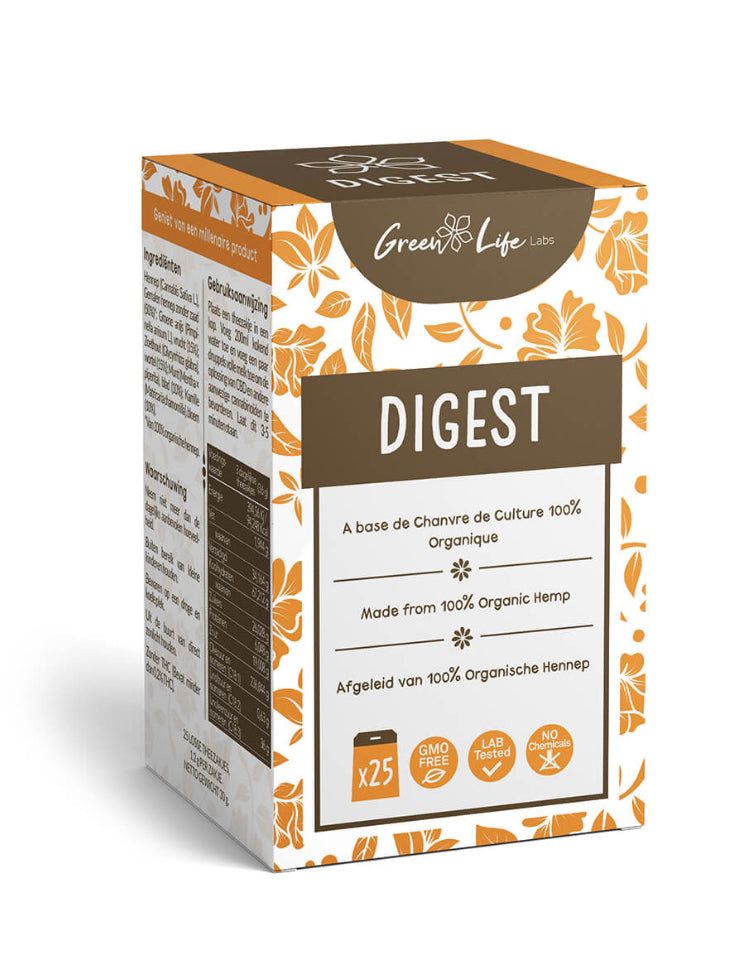 “DIGEST” -TISANA DI CANAPA – GREENLIFE MY CBD