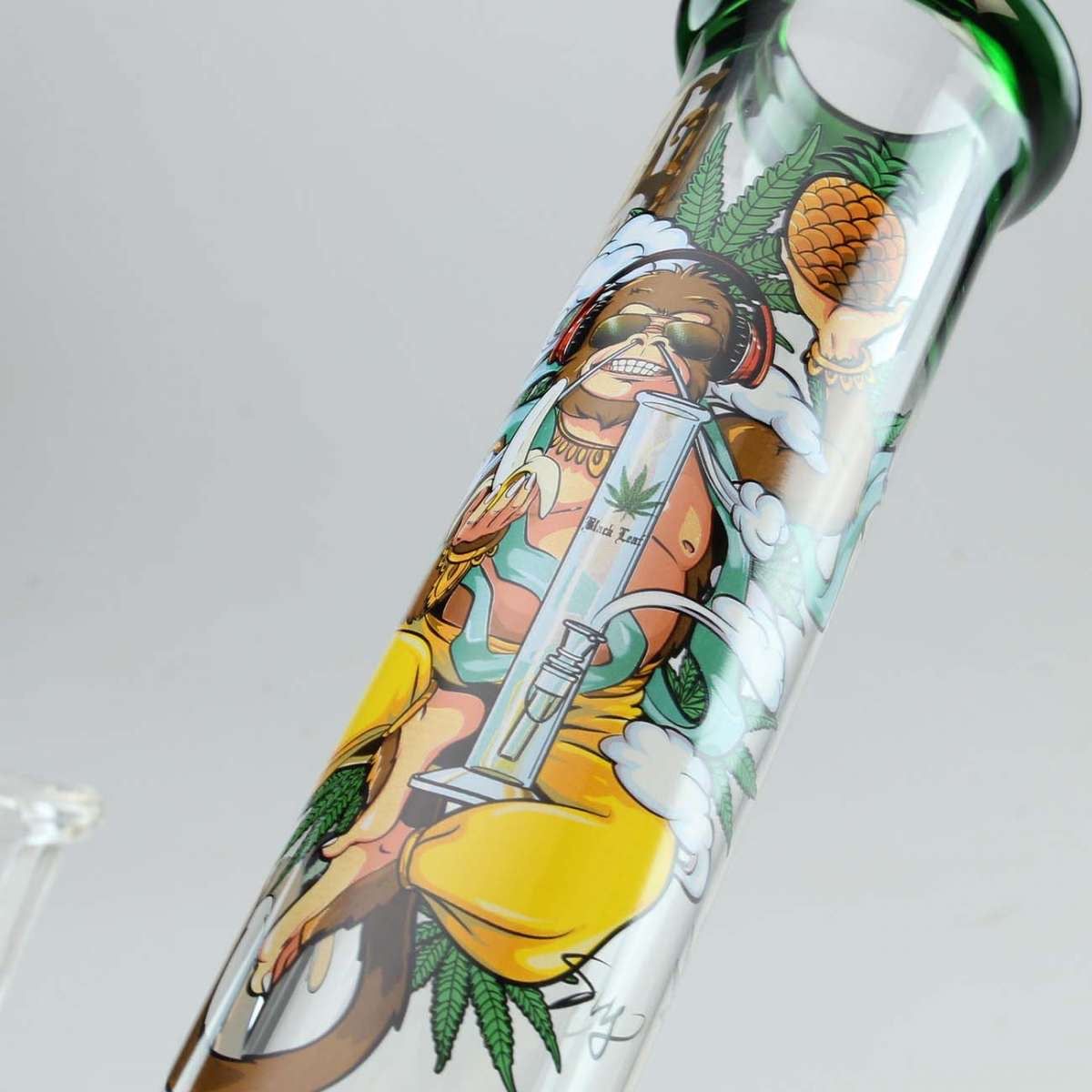 Bong Ghiaccio Hanuman Black Leaf - Stile e Stabilità