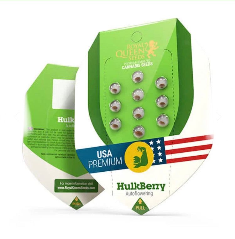 Royal Queen Seeds - Hulkberry Auto - Semi Di Cannabis Autofiorente
