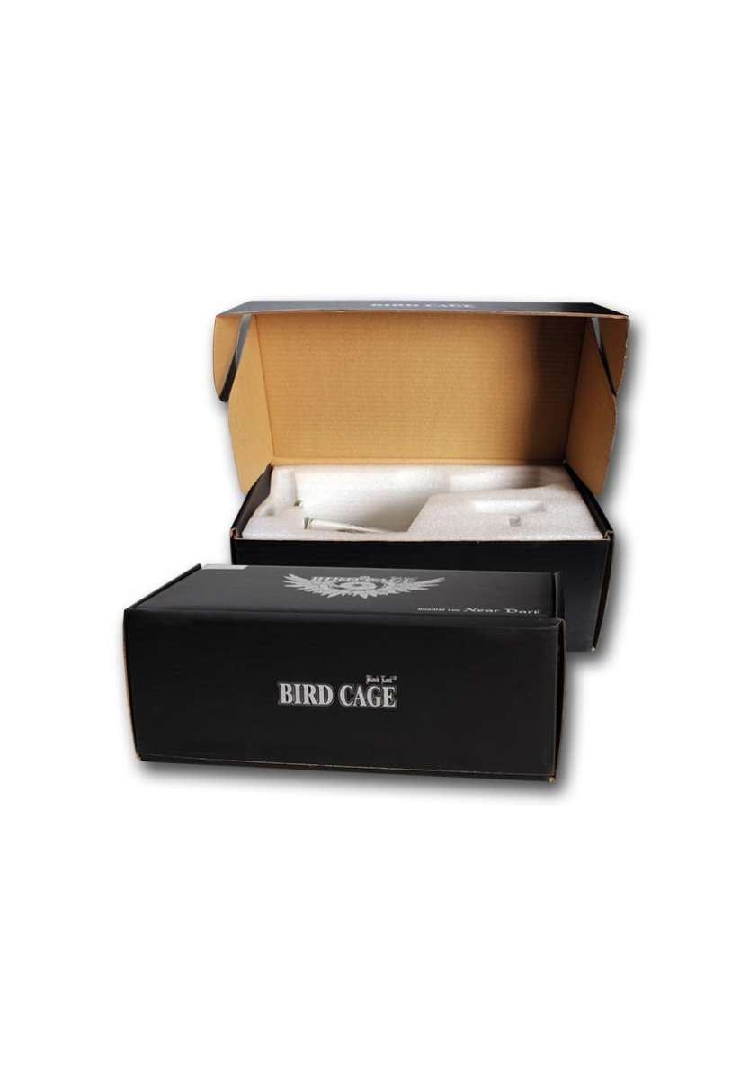 Bong Vetro Black Leaf Bird Cage con Percolatore