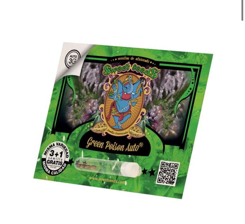 Sweet Seeds - Green Poison Auto - Semi Di Cannabis Autofiorenti